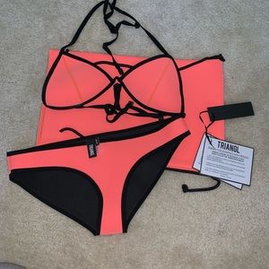 ORANGE TRIANGL INSPIRED BIKINI